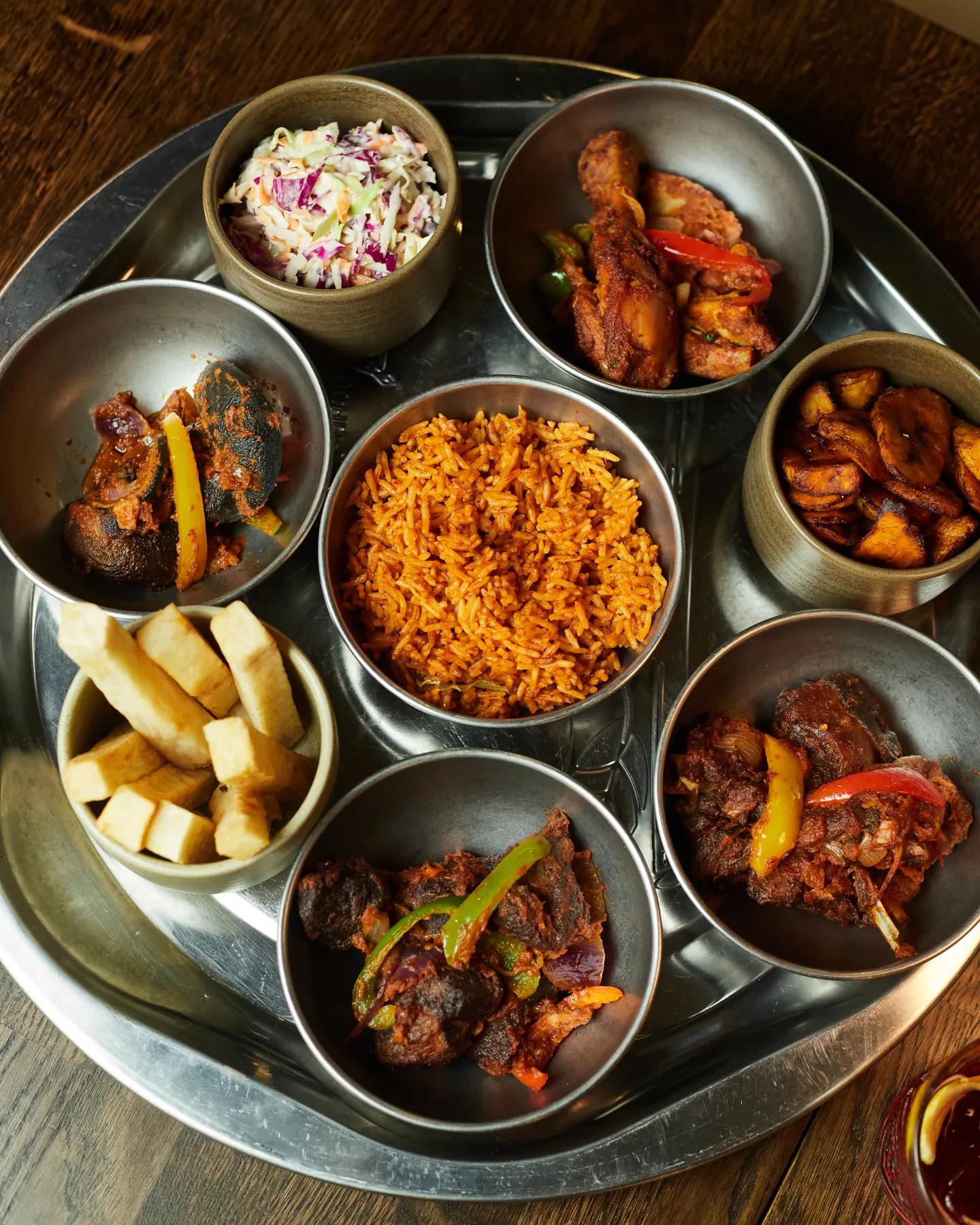 A generous Nigerian table prepared for sharing