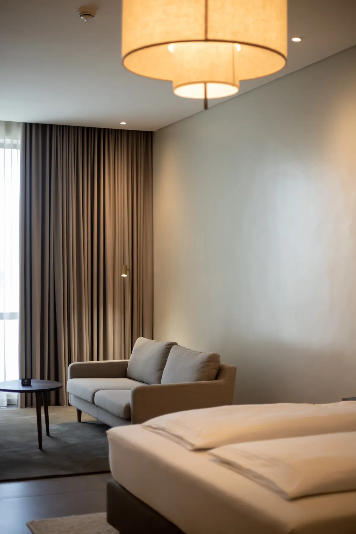 Quiet seating corner at The Nordic Abuja